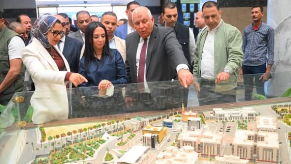 وزيرة التضامن الاجتماعي تتفقد العاصمة الإدارية الجديدة لمحافظة الوادي الجديد 