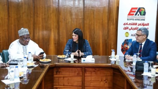 وزيرة التخطيط والتنمية تعقد اجتماع مع 7 سفراء من الدول الأفريقية 