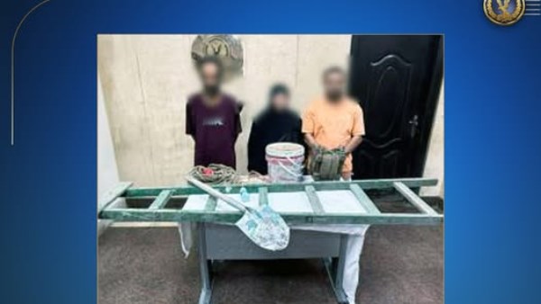 «البحث على ذهب الفراعنة»..ضبط 3 أشخاص لقيامهم بالتنقيب عن الآثار بالقاهرة
