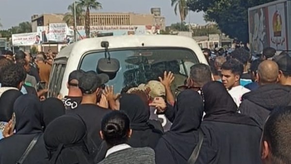 جنازة المطرب إسماعيل الليثي