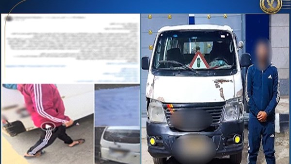 قيام قائد ميكروباص بالتعدي على ناشر الفيديو بمحافظة الفيوم