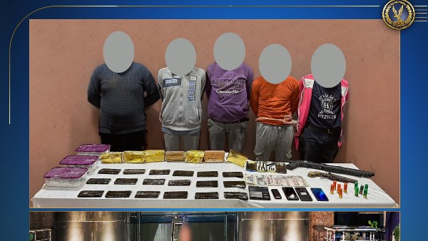 "البؤر الإجرامية في عدة محافظات تسقط في قبضة الداخلية"