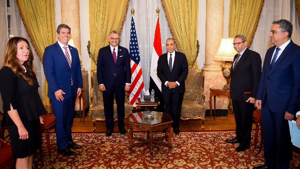 جانب من أعمال جولة الحوار الاستراتيجي بين مصر والولايات المتحدة حول القضايا الأفريقية