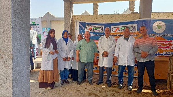 "البحوث الزراعية"  اطلاق قوافل بيطرية مجانية في القليوبية