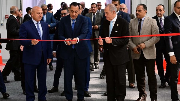 جانب من افتتاح مصنع "المنصور" لإنتاج فلاتر المركبات والفلاتر الصناعية 