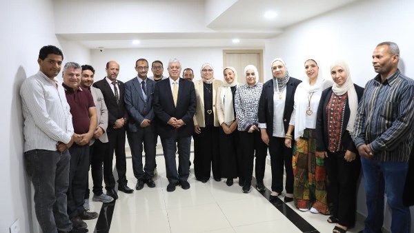 وزير التعليم العالي يتفقد مبنى الوزارة بمدينة نصر