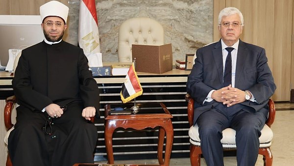 د.أيمن عاشور و د.أسامة الأزهري 