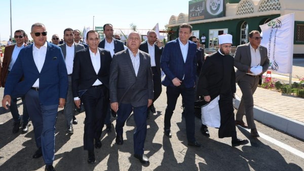 جانب من افتتاح المنطقة الإدارية والخدمية بمدينة الطور بمحافظة جنوب سيناء