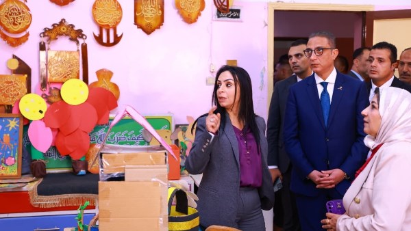 جانب من تفقد مؤسسة الرعاية الاجتماعية للأيتام بالحادقة 