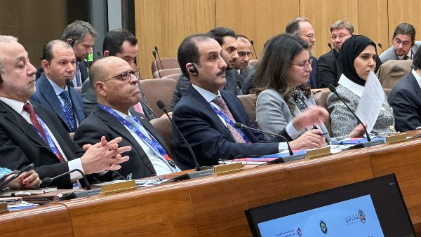 جانب من  اجتماعات مجلس إدارة منظمة العمل الدولية بجنيف .