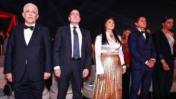 جانب من الحفل الختامي لجوائز مصر لريادة الأعمال