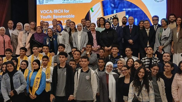  طلاب «أبو غالب التكنولوجي» يمثلون مصر في افتتاح مبادرة VOCA-TECH للطاقة