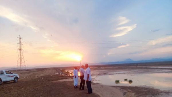 حالة محافظتى البحر الحمر و شمال سيناء بعد سقوط الامطار