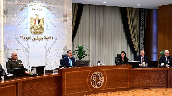 جانب من الاجتماع الأسبوعي للحكومة بالعاصمة الجديدة