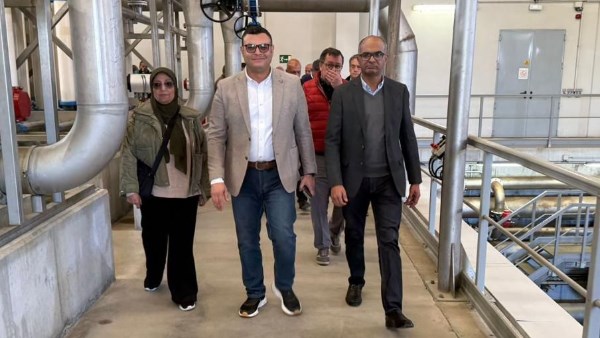 جانب من زيارة مشروعات "أكسيونا" الإسبانية  