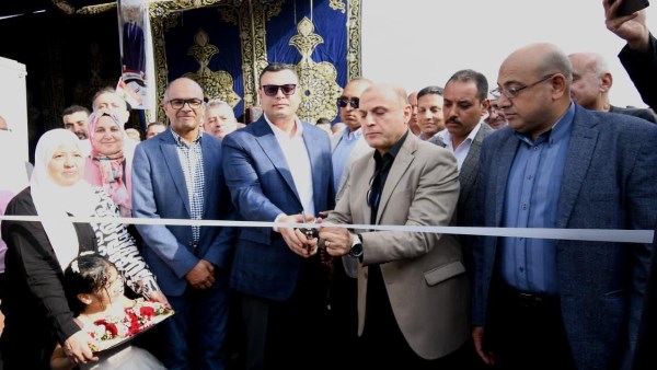  وزير الإسكان ومحافظ كفر الشيخ يفتتحان محطة مياة شرب دقميرة بطاقة ١٠ آلاف م٣ يوميًا