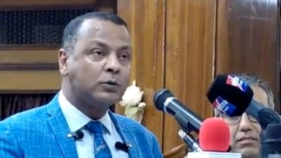 المستشار سعيد يوسف رئيس اللجنة العامة المشرفة على انتخابات الرمل