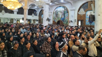 جنازة مينا هاني ضحية الهجرة غير الشرعية تهز المنيا