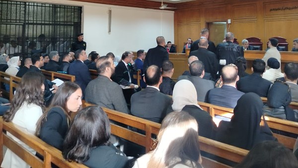 من داخل المحكمة