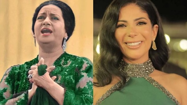 منى زكي وأم كلثوم