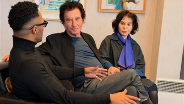 محمد رمضان و وزير الثقافة الفرنسي السابق