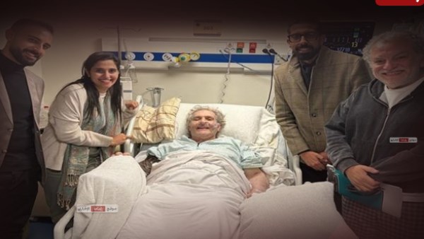 أول صورة للفنان محيى إسماعيل بعد تعرضه لوعكة صحية