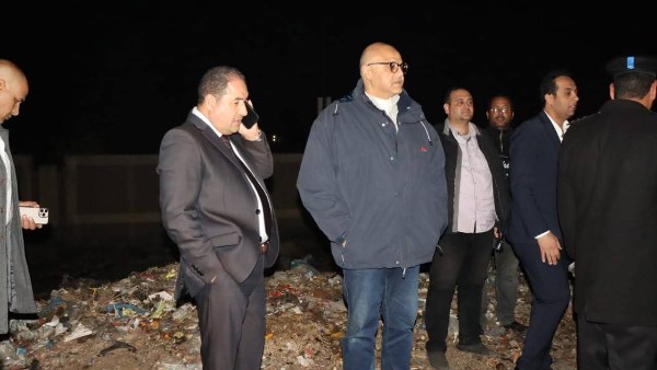 المحافظ يتابع الحادث