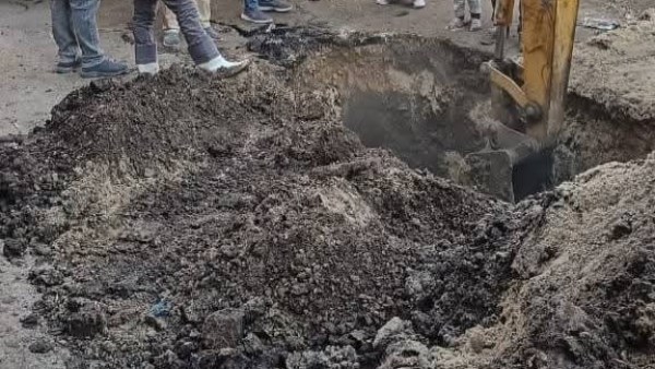 أثناء إصلاح العطل