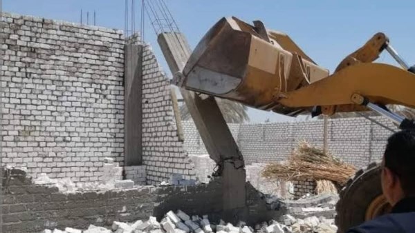 أثناء حملة الازالات