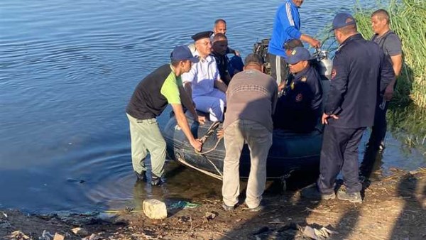 انتشال جثمان طفلة من ترعة الإبراهيمية بالمنيا 