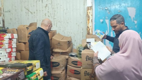 جانب من المضبوطات 