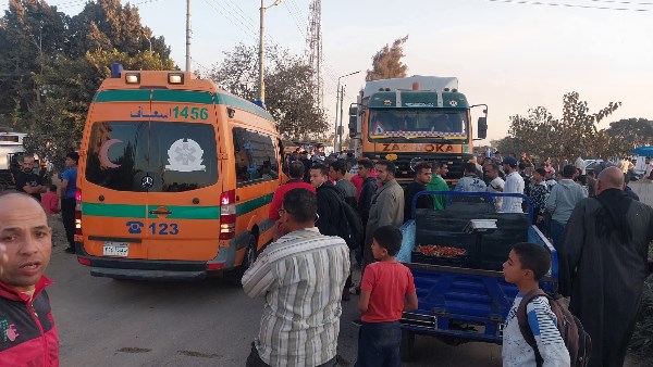 حادث كوم حمادة 