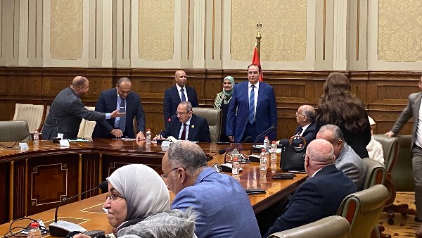 اجتماع لجنة الصحة والسكان بمجلس الشيوخ