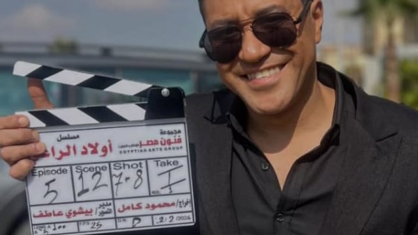 محمد عز من كواليس تصوير "أولاد الراعي" 