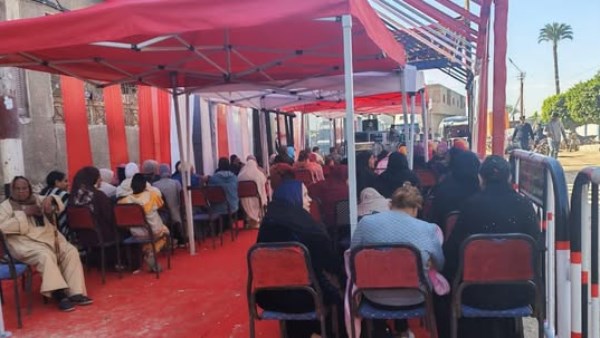 شباب الأحزاب: السيدات يتصدرن طوابير الناخبين في محافظة أسيوط