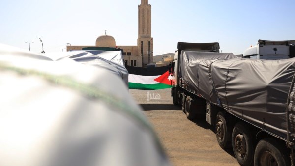 من القاهرة إلى غزة.. الدفعة 96 من المساعدات تنطلق للأراضي الفلسطينية 