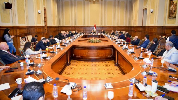 وزير الخارجية يجتمع مع أعضاء لجنة حقوق الإنسان والتضامن الاجتماعي بمجلس الشيوخ 