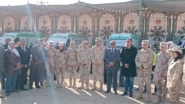 قافلة طبية مجانية بمركز بني مزار