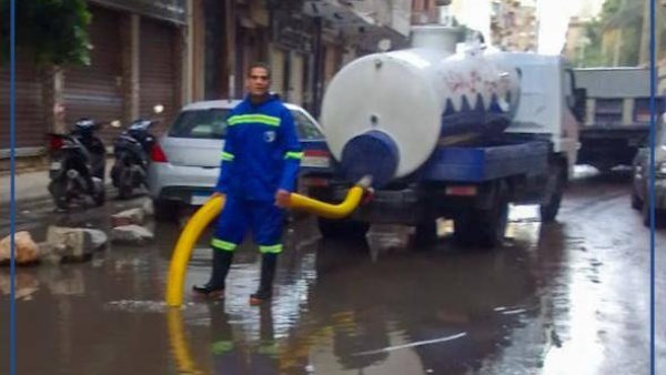  تصريف تجمعات مياه الأمطار 