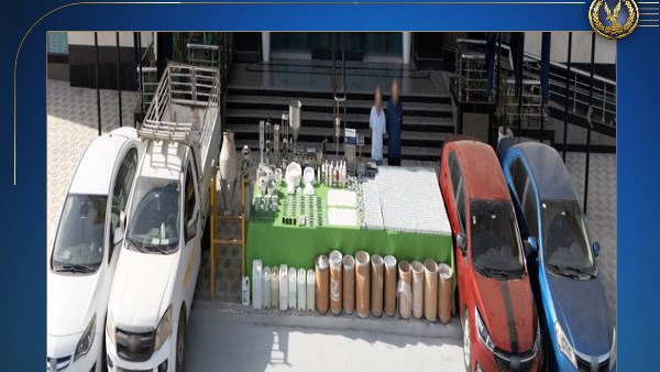 ضبط 3 أفراد من تشكيل عصابي في الاتجار بالمخدرات، بلغت قيمتها المالية 75 مليون جنيه