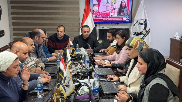 غرفة عمليات تنسيقية شباب الأحزاب والسياسيين تواصل انعقادها لمتابعة الانتخابات في الدوائر الـ30 الملغاة