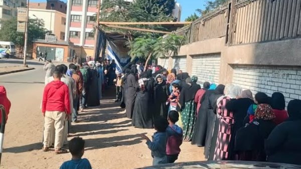 المرأة تتصدر المشهد.. إقبال كثيف من الناخبين على اللجان الانتخابية في المنيا