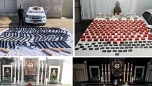 مصرع عنصر إجرامي وضبط مواد مخدرة وأسلحة تُقدَّر قيمتها بـ88 مليون جنيه