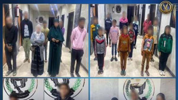 الداخلية.. تضبط 6 رجال و5 سيدات لاستغلالهم الأطفال في أعمال التسول بالقاهرة