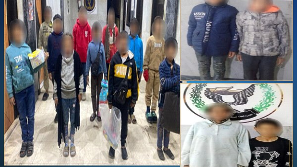 ضبط 5 رجال ، 7 سيدات لقيامهم بإستغلال الأطفال في التسول بمحافظة القاهرة 