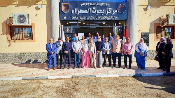 جانب من الزيارة الميدانية لوفد الزراعة واليونسكو