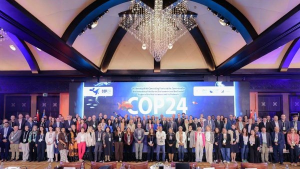 فعاليات الجلسة الختامية للإجتماع الرابع والعشرون للأطراف المتعاقدة فى إتفاقية برشلونة COP24