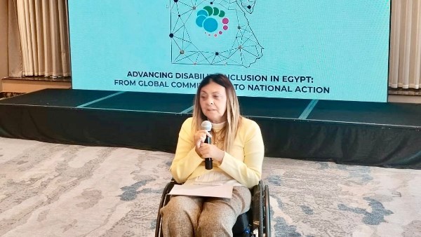  د. إيمان كريم المشرف العام على المجلس القومي لذوي الإعاقة