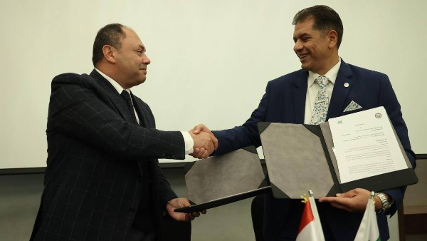 جانب من توقيع مذكرة تفاهم بين هيئة تنمية الصعيد مع مجموعة شركات دوترا