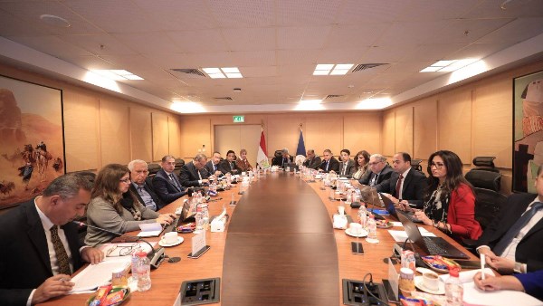 اجتماع مجلس إدارة المجلس الأعلى للآثار